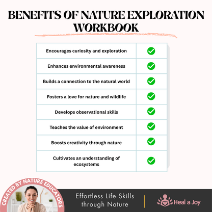 Free Nature Exploration Workbook