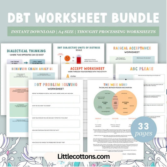 DBT WorkSheet Bundle