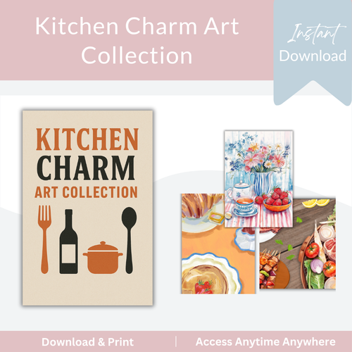 Kitchen Charm Art Collection