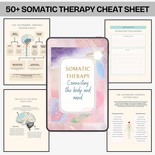 50+ Somatic Therapy Workbook