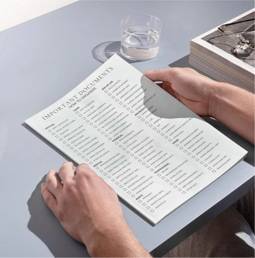 Important Documents Checklist